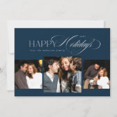 prettige feestdagen Kaart 3 foto's (Voorkant)