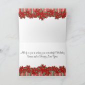 Prettige feestdagen Kaart Dansleraar (Binnen)