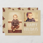 Prettige feestdagen Kaart Neutraal (Voorkant / Achterkant)