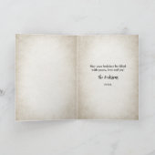 Prettige feestdagen Kalligrafie rustieke gnoom fam (Binnen)