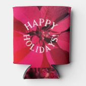 prettige feestdagen kerst blikjeskoeler (Voorkant)