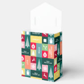 Prettige feestdagen Kerst > Moderne bedrijfsnaam Bedankdoosjes (Geopend)