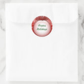 prettige feestdagen Kerst stickers (Tas)