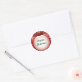 prettige feestdagen Kerst stickers (Envelop)