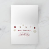 prettige feestdagen kerstavond (Binnen)