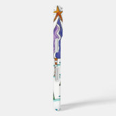 prettige feestdagen! kerstbomen met sterren Case-Mate iPhone case (Achterkant / Rechts)