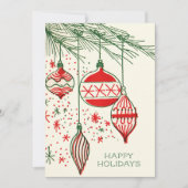 prettige feestdagen  kerstboom (Voorkant)