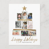 prettige feestdagen kerstboomschoorsteen (Voorkant)