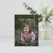 Prettige feestdagen Kerstfoto Vakantie Custom kind (Staand voorkant)