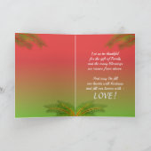 prettige feestdagen / Kerstmis Kaart (Binnen)