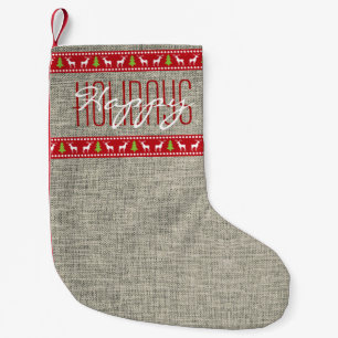 prettige feestdagen Kerstmis Kleine Kerstsok