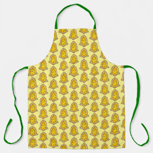 prettige feestdagen kerstsuiker Cookie Yellow Bell Schort