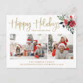 prettige feestdagen | Kerstverandering van adresfo (Voorkant)