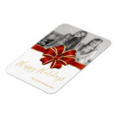 prettige feestdagen Kinder foto Magneet (Linkerzijde)