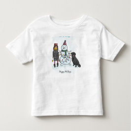 prettige feestdagen kinder shirts