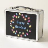 Prettige feestdagen Kleurrijke en feestelijke kers (Achterkant)