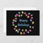 Prettige feestdagen Kleurrijke en feestelijke kers Briefkaart (Voorkant / Achterkant)