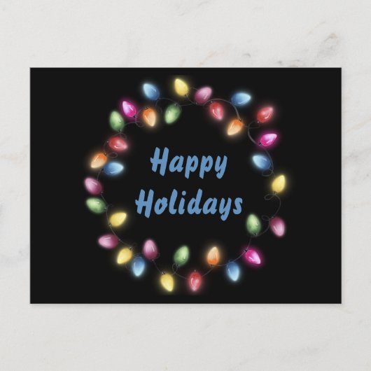 Prettige feestdagen Kleurrijke en feestelijke kers Briefkaart (Voorkant)