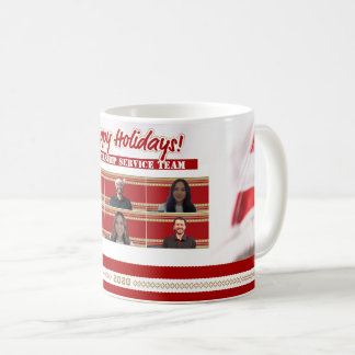 prettige feestdagen koffiemok