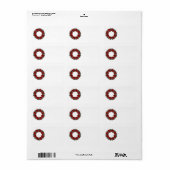 PRETTIGE FEESTDAGEN KRW ETIKET (Full Sheet)