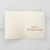 prettige feestdagen - Kute German Shepherd Kerstmi (Binnen)