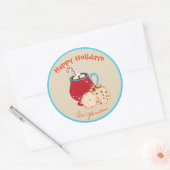 Prettige feestdagen Label Baking Cookie (Envelop)