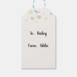 prettige feestdagen Label Cadeaulabel