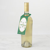 prettige feestdagen Labels (Schuin)