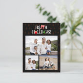 prettige feestdagen Letter-pictogrammen (Staand voorkant)