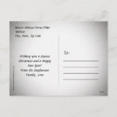 prettige feestdagen Letter-pictogrammen (Achterkant)