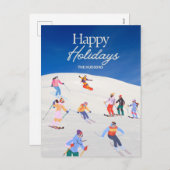 Prettige feestdagen Leuk Trendy (Voorkant / Achterkant)