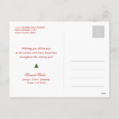 Prettige Feestdagen Liefde Vrede Vreugde Sierlijke (Achterkant)