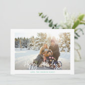 Prettige feestdagen Lijst Eenvoudige Fun Minimalis (Staand voorkant)