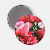 prettige feestdagen_ magneet (Voorkant / Achterkant)