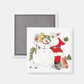 prettige feestdagen Magnet Magneet (Voorkant / Achterkant)