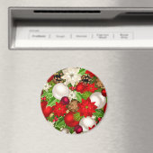 prettige feestdagen Magnet Magneet (Insitu (Vaatwasser))