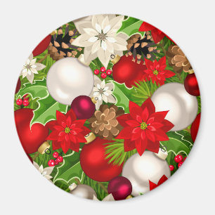 prettige feestdagen Magnet Magneet