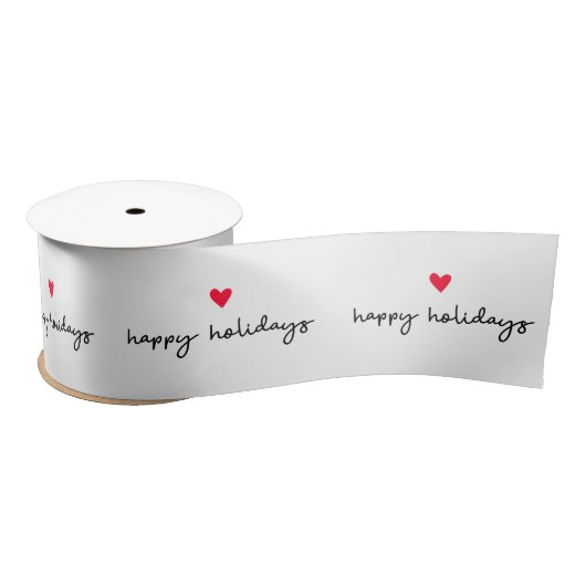 prettige feestdagen met briefing met script kerst lint (Spoel)