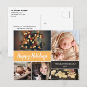 prettige feestdagen met kerstmustard (Voorkant / Achterkant)