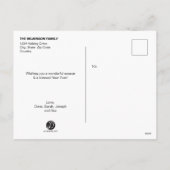 prettige feestdagen met kerstmustard (Achterkant)