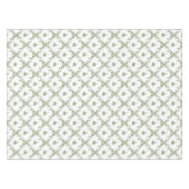 Prettige feestdagen Mistletoe Christmas Floral Tafelkleed (Voorkant (Horizontaal))