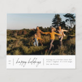 Prettige feestdagen Modern Minimal (Voorkant)