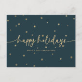 Prettige feestdagen Moderne minimalist (Voorkant)