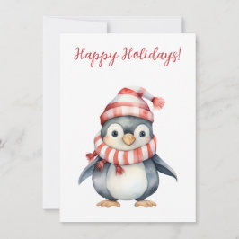 Prettige feestdagen Mooie Waterverf Kaarten