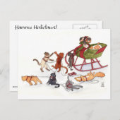 Prettige feestdagen Nee! (Accepteer geen vervanger (Voorkant / Achterkant)