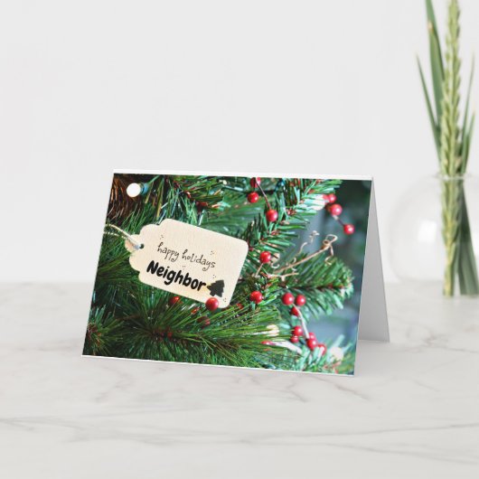 prettige feestdagen * * * NEIGHBOR * CHRISTMAS KAA (Voorkant)