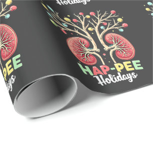 Prettige Feestdagen Nierdialyse Nierbewustzijn Ker Cadeaupapier