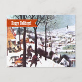 PRETTIGE FEESTDAGEN NL Fine Art Kerst Kaart (Voorkant)