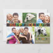 prettige feestdagen - Oh What Fun | 5x7-kaart Feestdagenkaart (Voorkant)