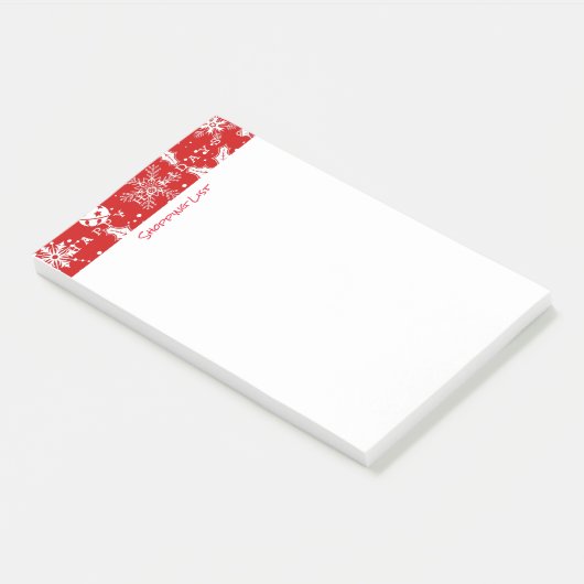 Prettige feestdagen plaatsen na advertentiepad post-it® notes (Schuin)